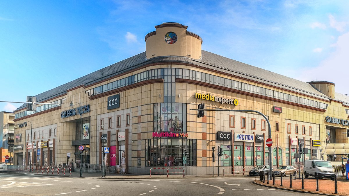 Galeria Tęcza - front budynku