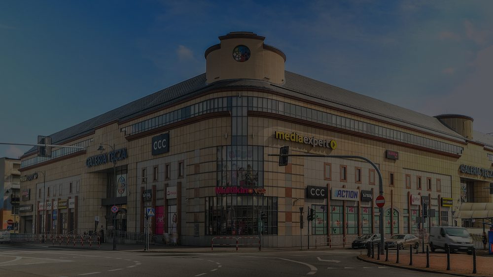 Galeria Tęcza - front budynku