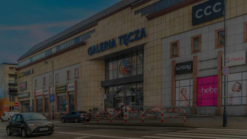 Galeria Tęcza - wejście główne