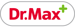 Obraz przedstawia logotyp najemcy Apteka Dr. Max
