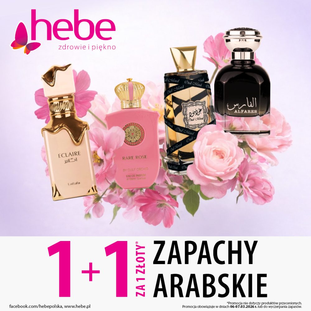 promocja hebe zapachy arabskie