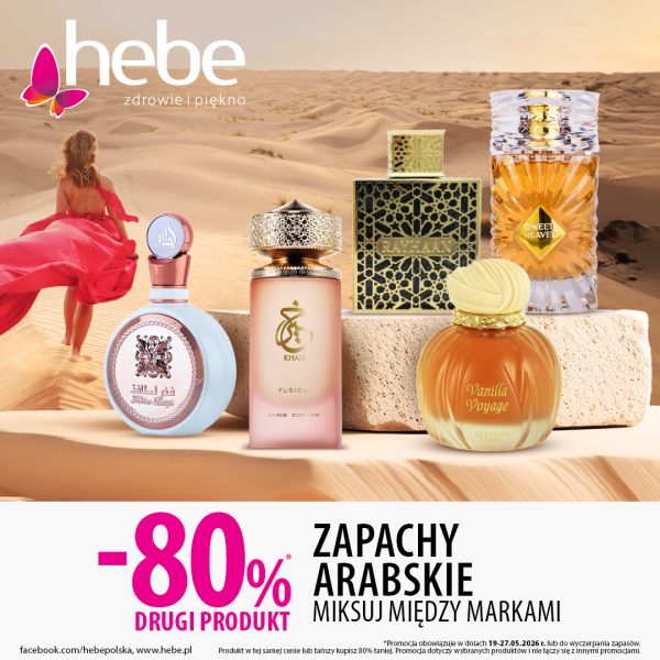 Zapachy arabskie hebe promocja