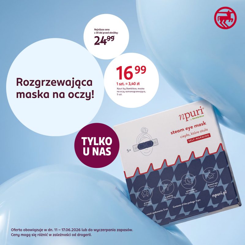 promocja tylko w rossmanie
