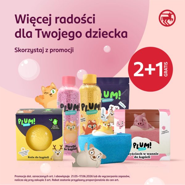 PLUM! Czyściochowo 2+1 gratis Rossman
