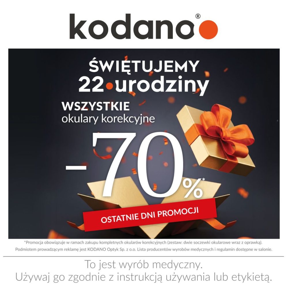 kodano optyk Wszystkie okulary korekcyjne 70% taniej! promocja