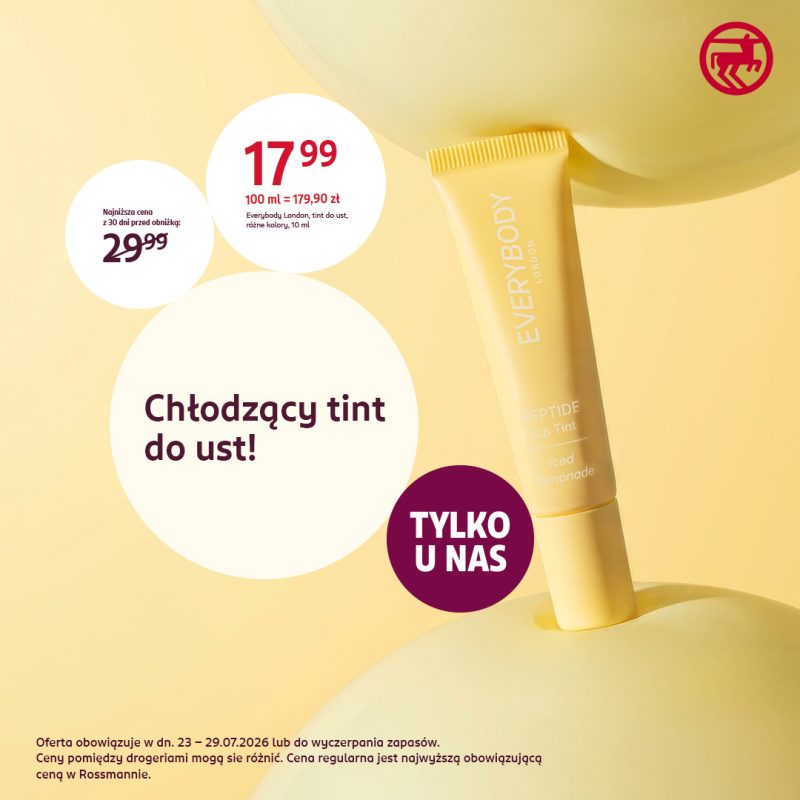 tylko w rossmanie galeria tęcza
