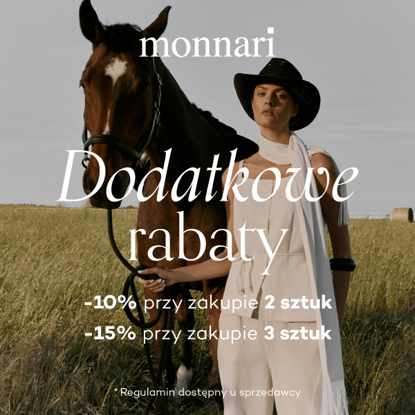 promocja dodatkowe rabaty monnari galeria tęcza