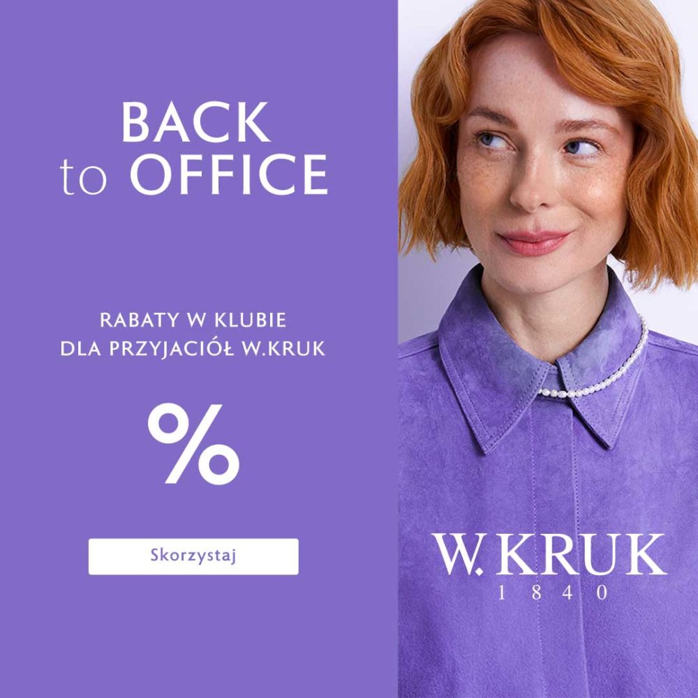 w.kruk back to office promocja