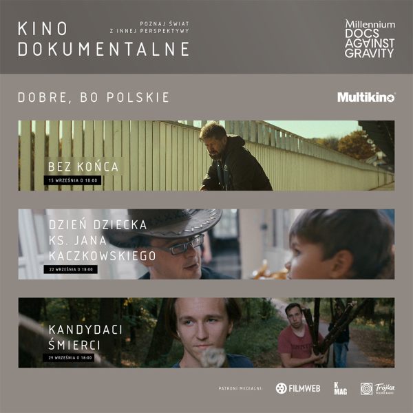 kino dokumentalne multikino nowy cykl galeria tęcza