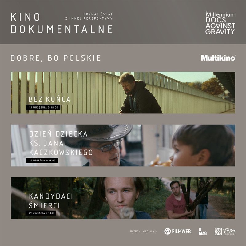 kino dokumentalne multikino nowy cykl galeria tęcza